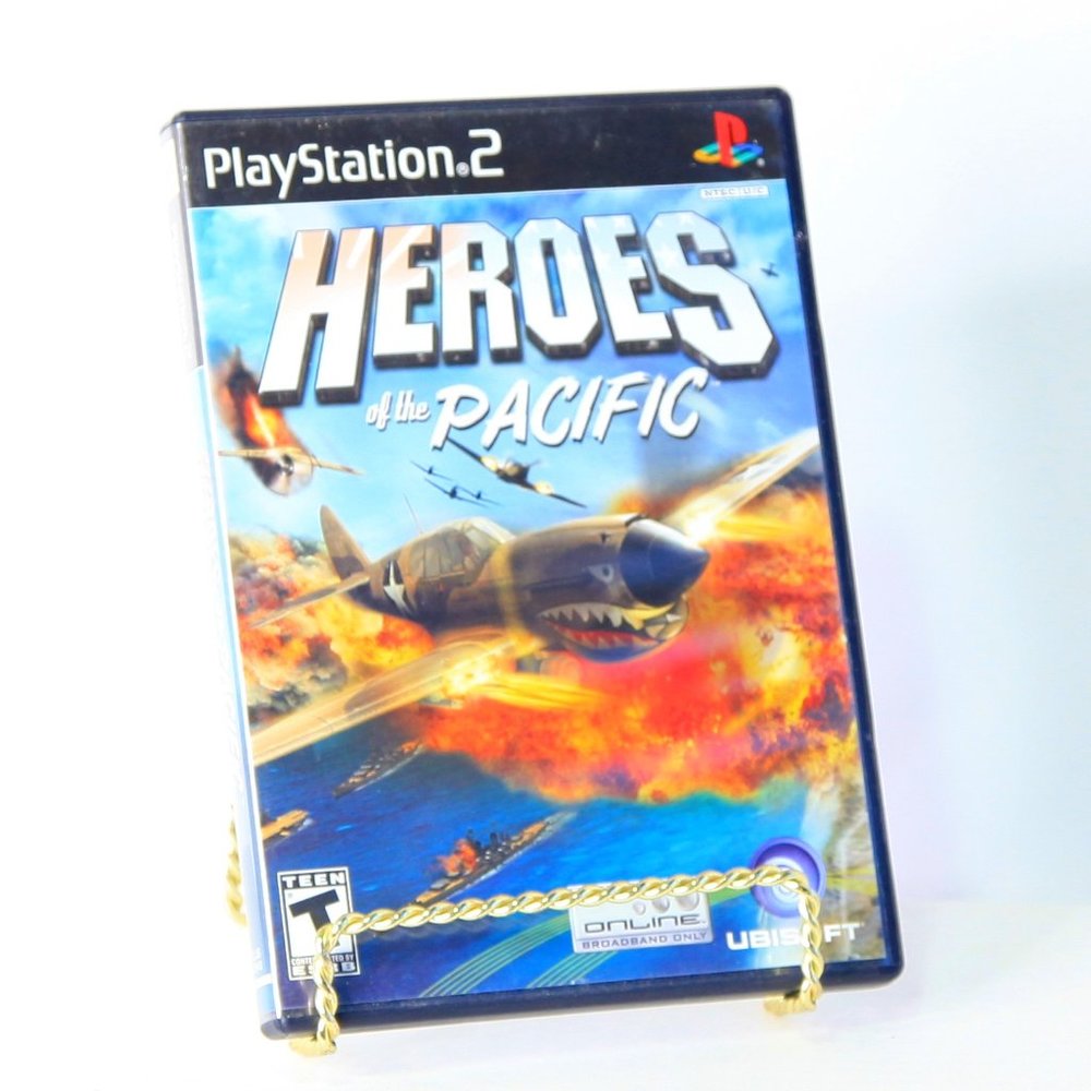 Heroes of the Pacific - Playstation 2 Video Game - ***36 WWII Aircraft***